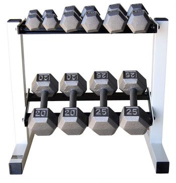 CAP Barbell Dumbbell Sets with Rack