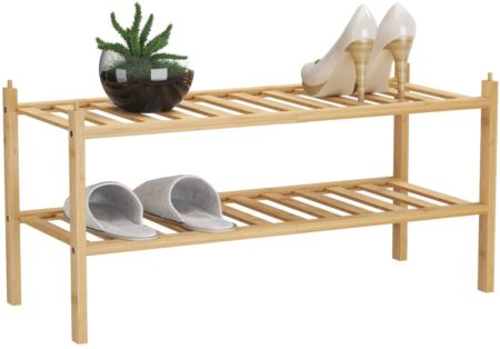 BAMFOX Wooden Shoe Racks