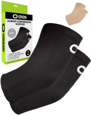Crucial Compression Elbow Sleeves