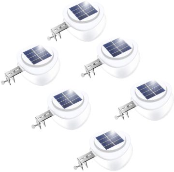 ROSHWEY Solar Gutter Lights