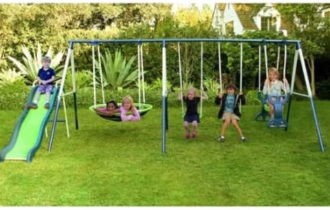 Skroutz Backyard Swing Sets