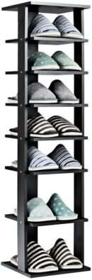 Tangkula Wooden Shoe Racks