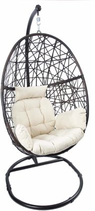 LUCKYBERRY Hanging Egg Chairs 