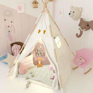 TazzToys Teepee Tent for Kids
