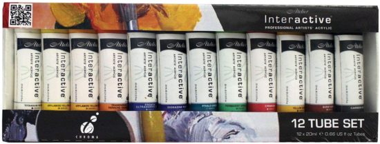 Chroma Acrylic Paint Sets 