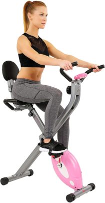 Sunny Health & Fitness Folding Exercise Bikes 