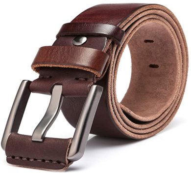 KEECOW Leather Belts for Men