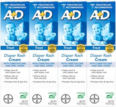 A+D Diaper Rash Creams