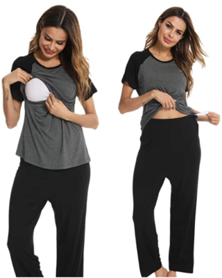 SWOMOG Nursing Pajamas 