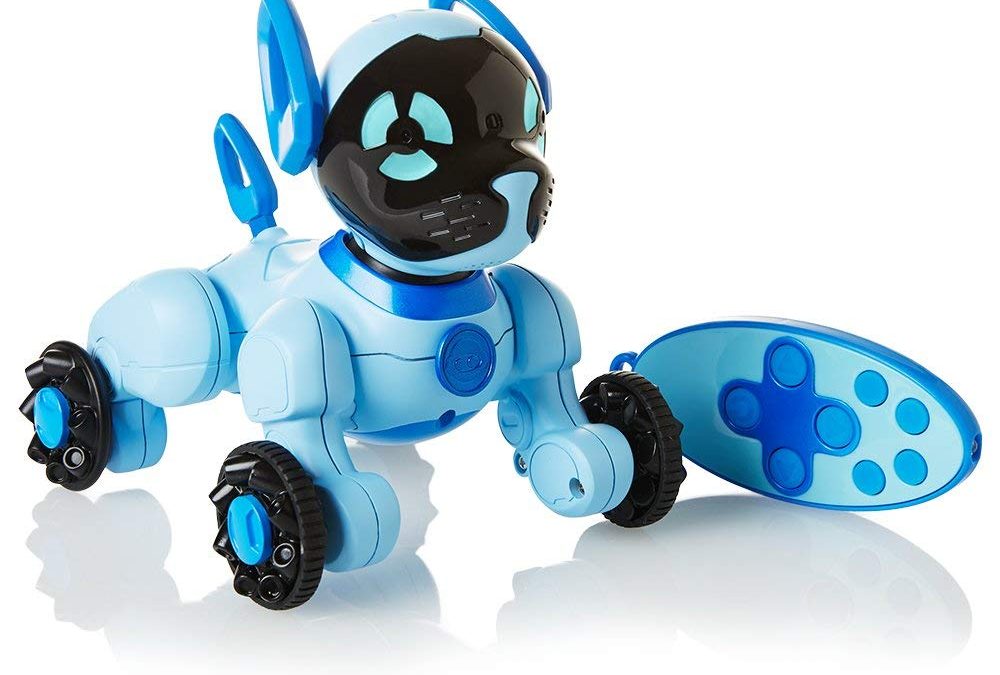 chippies robot dog pink
