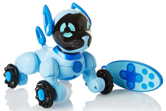 sharper image duke the puppy trainable robot toy