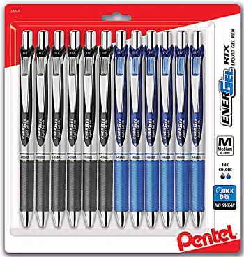 20 Count Assorted Colors Capped 2023018 Medium Point Paper Mate InkJoy Gel Pens 0.7mm